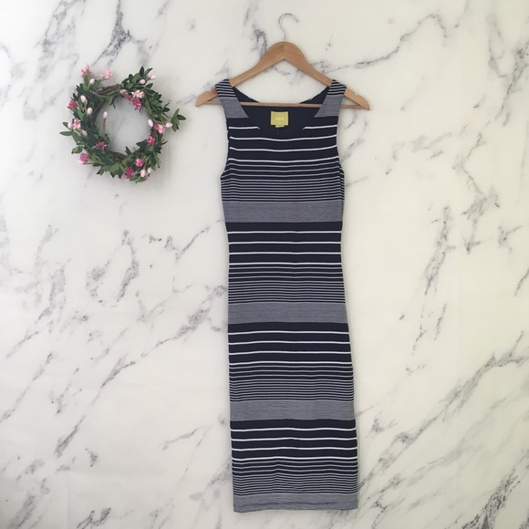 Anthropologie Maeve Edisto Column Midi Dress - Picture 4 of 8